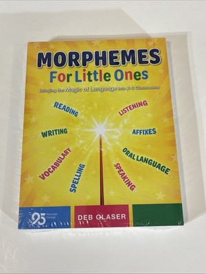 95 Percent Group Morphemes for Little Ones K-3 Teaching Tools Set Deb Glaser