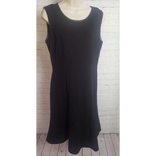 Talbots Petites Sheath Dress Knee Length Classic Retro LBD Professional Size 4P