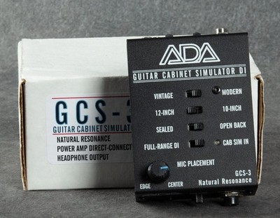 ADA GCS-3 Cabinet Simulator, for Guitar, acoustic Guitar or Bass.