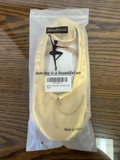 Miss Fiona Leather Size 8.5 Gold Ballet or Dance Shoes