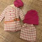 Vintage Barbie: Skipper 1967 HTF "Glad Plaids" Outfit #1946 w/Hat Excellent