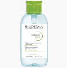 Bioderma Sebium H2O Purifying Micellar Water For Oily Skin Face - 500ml New