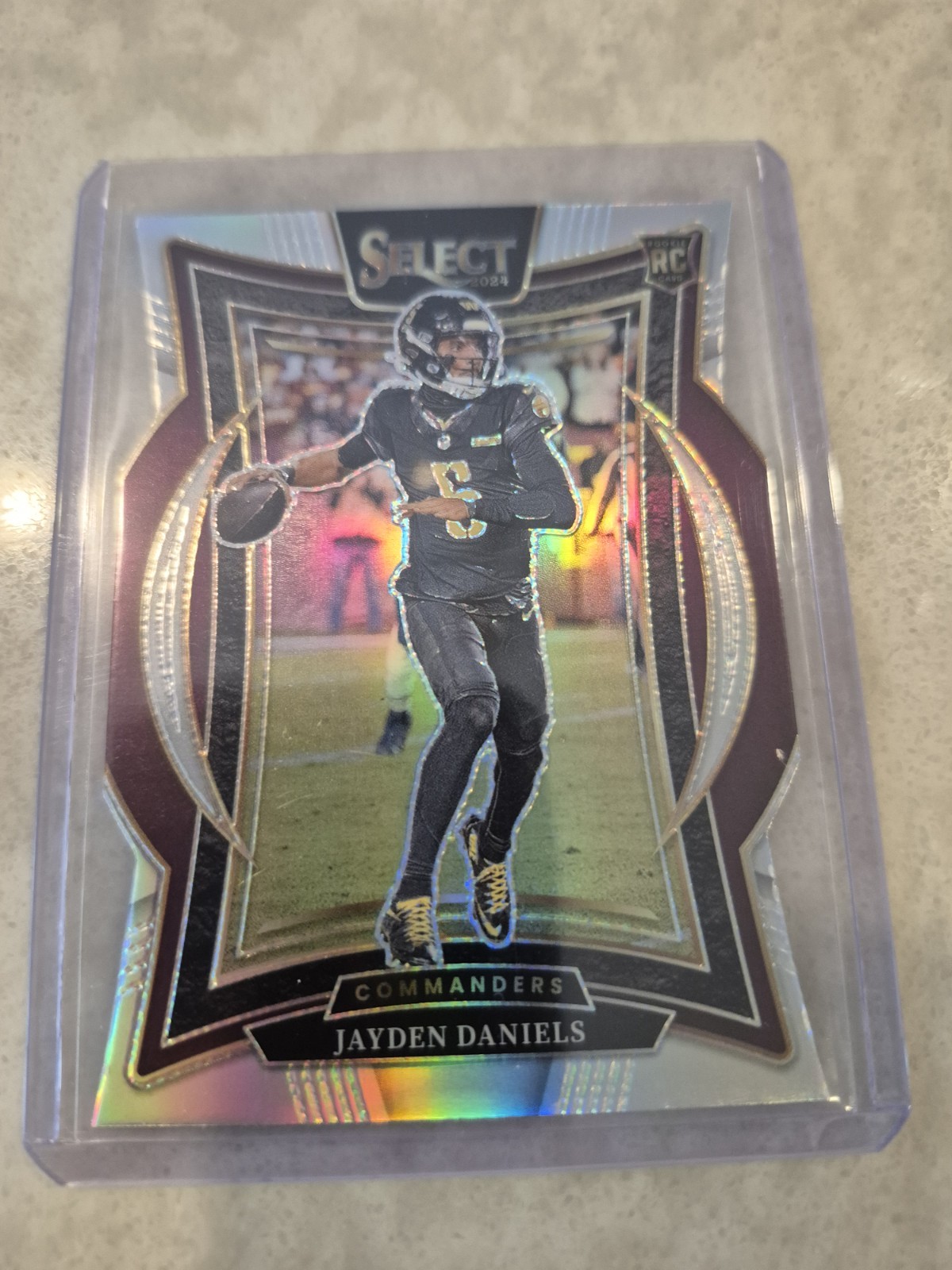 2024 Select Concourse Jayden Daniels Silver Die Cut RC #26 Rookie Commanders 🏈