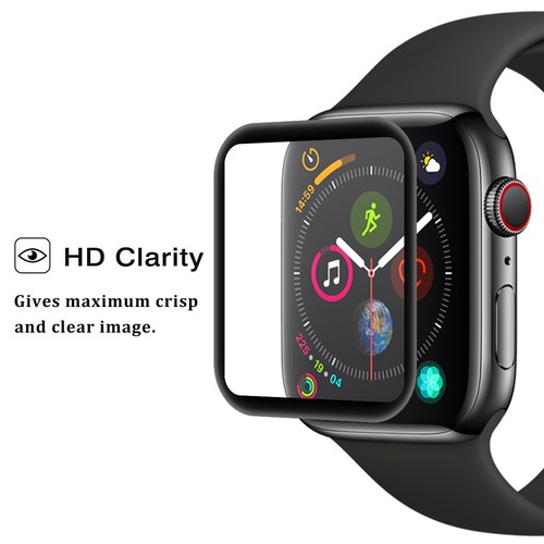 Full Size Tempered Glass Screen Protector for Apple Watch (Series 4, size 40mm) - Picture 4 of 7