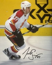 Todd SIMPSON Signed 8x10 Photo! Calgary FLAMES! NHL VETERAN ! W/COA