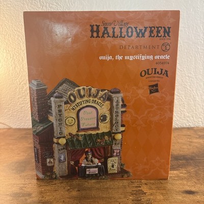 Department 56 Halloween Village OUIJA MYSTIFYING ORACLE Fortune Teller 4054974 