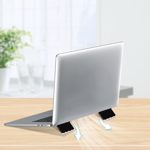 2 Pcs Notebook Cooling Rack Laptop Riser Portable Small Stand Roost - Afbeelding 8 van 12