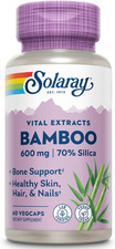 SOLARAY Bamboo Silica Supplement for Men & Wo...