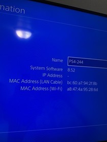 Sony PlayStation 4 Slim Console 500GB (CUH-2015A) w/ Controller( Tested Working)