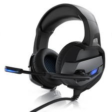 CSL Gaming Headset mit Mikrofon LED und Kabel...
