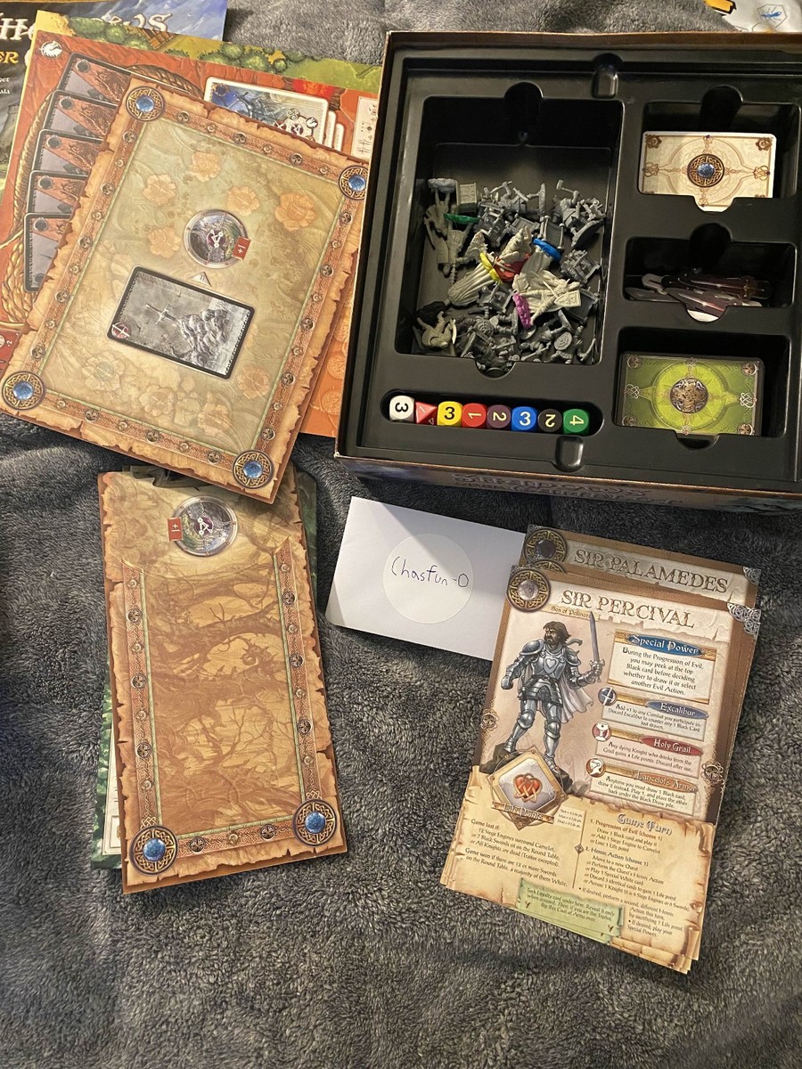 シャドーオーバーキャメロットshadows over camelot SHADOWS OVER CAMELOT Board Game Excellent Condition - RARE | eBay