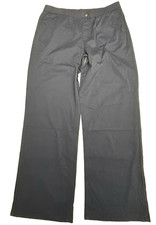 Denim  Co. Sz XL Navy Blue Wide Leg Pull-On Pants Side Pockets NWOT