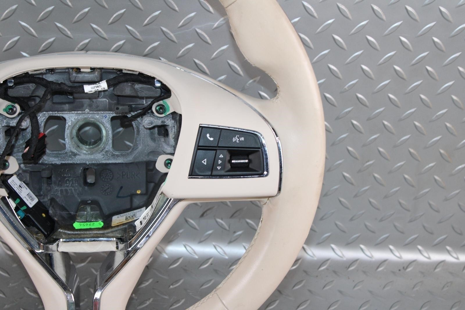 14-20 Ghibli Tan Leather Driver Column Steering Wheel W/ Controls OEM Factory OE