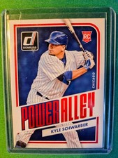 2016 Panini Donruss Optic - Power Alley Kyle Schwarber #PA8 (RC)