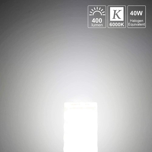 E14 LED Light Bulb 4W (40W Halogen Equivalent), Daylight White 6000K 400LM, 220V - Picture 8 of 9
