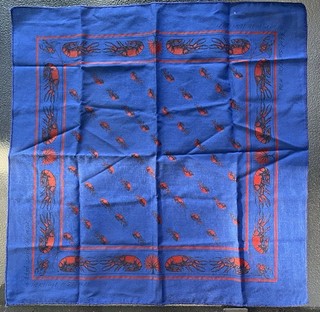 Red Alligator Blue Bandana New Orleans Jazz Festival