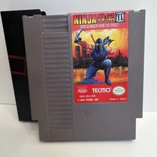 Ninja Gaiden III Ancient Ship of  Nintendo NES +Dustcover Tested Authentic CLEAN