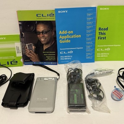 Sony CLIÉ PEG-NR70V/U PDA – With Box & Accessories | eBay