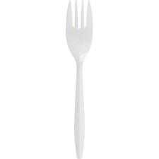 Medium-weight Disposable Forks 1000 Count Sturdy Polypropylene Cutlery Events US