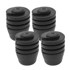 4Pcs Black Hood Rubber Cushion Bumper-Bonnet Cushion Spin Hood Bumper Stops