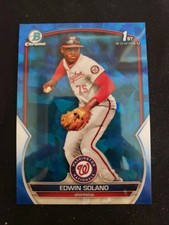 2023 Bowman Chrome Sapphire Edition - Prospects Edwin Solano #BCP-169 (RC)