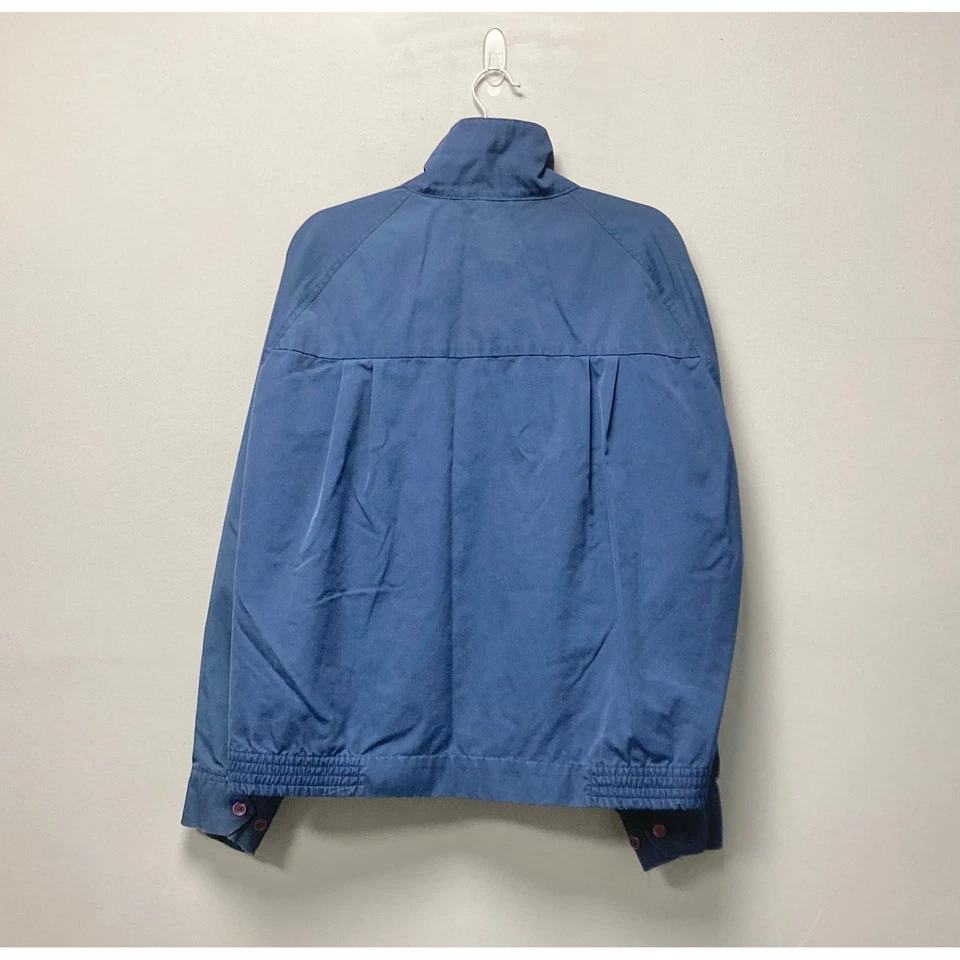 Chaqueta De Colección IZOD Lacoste Azul Para Hombre XL Retro Ligera Cremallera Caimán Foto 3 de 4
