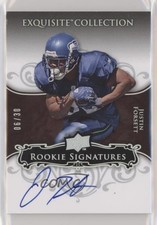 2008 Exquisite Collection Rookie Spectrum Silver 6/30 Justin Forsett Auto r7d