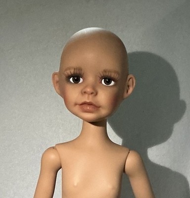 Kaye Wiggs Molly Resin BJD Doll MSD Coffee Signed COA