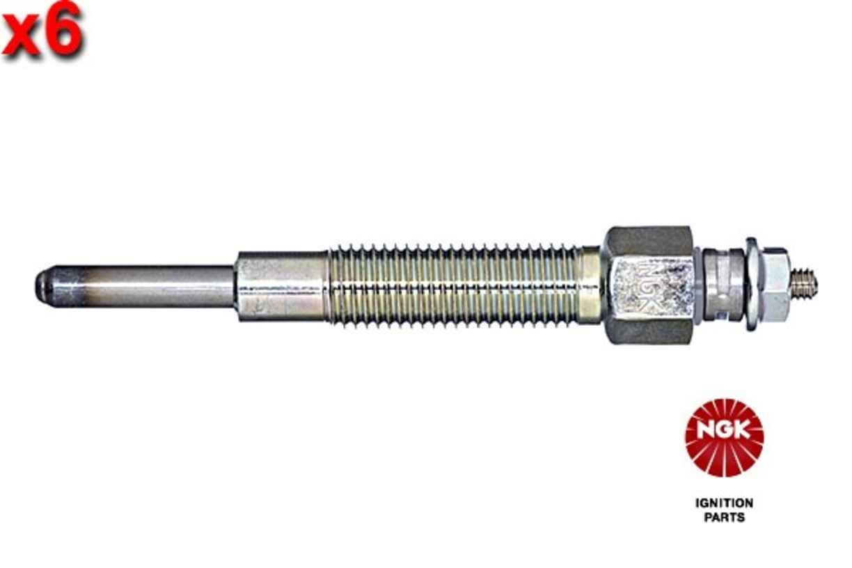 NGK 6x Glow Plug For CARBODIES Fx Fairway HYUNDAI LTI NISSAN 87-04 11065-43G01
