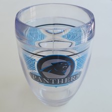 Tervis Carolina Panthers NFL Clear Blue Black Tumbler Football Official Licensed