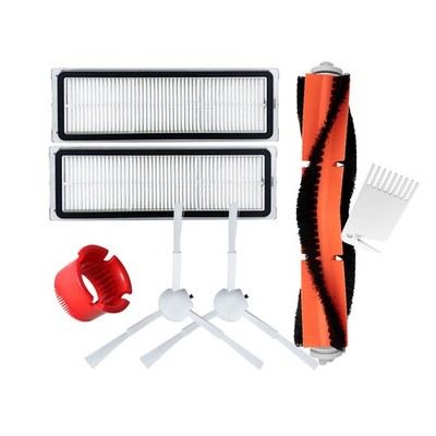DIY Parts Robot Vacuum Cleaner Main Side Brush Filter Kit For Xiaomi Mi 1C
