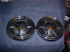 Chevy 1960-62 Corvette Big Brake Belair 2 Dog Dish Bowl Hubcap 10.5 Slum Caps