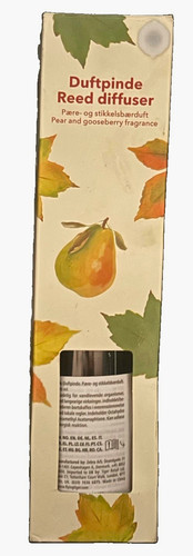 Flying Tiger Reed Diffuser Pear & Gooseberry 200ml Aromatherapy Leaf Pattern