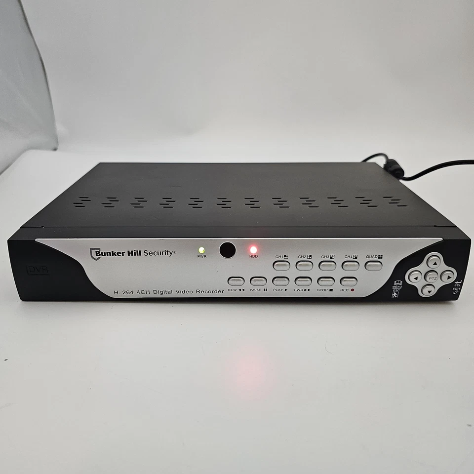 Bunker Hill Security H 264 4CH Digital Video Recorder Box DVR with extras - Image 2 of 4
