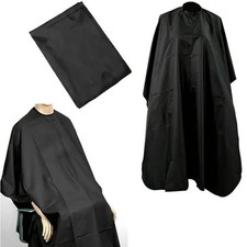 Hair Cutting Cape Pro Salon Hairdressing Hairdresser Gown Barber Solid Black