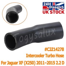 Intercooler Turbo Hose For Jaguar XF X250 2011&ndash;2015 2.2 D C2Z14278 Black Hose UK