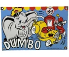 VINTAGE DIAMOND D-X DUMBO PORCELAIN SIGN MOTOR OIL GAS STATION GASOLINE SERVICE