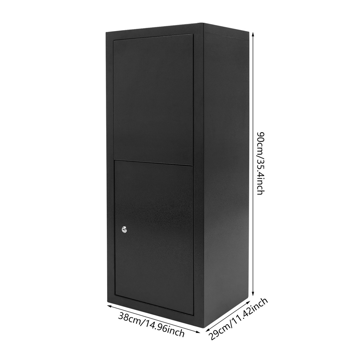 Parcel Drop Box, Package Delivery Box, Large Mail Box with Key