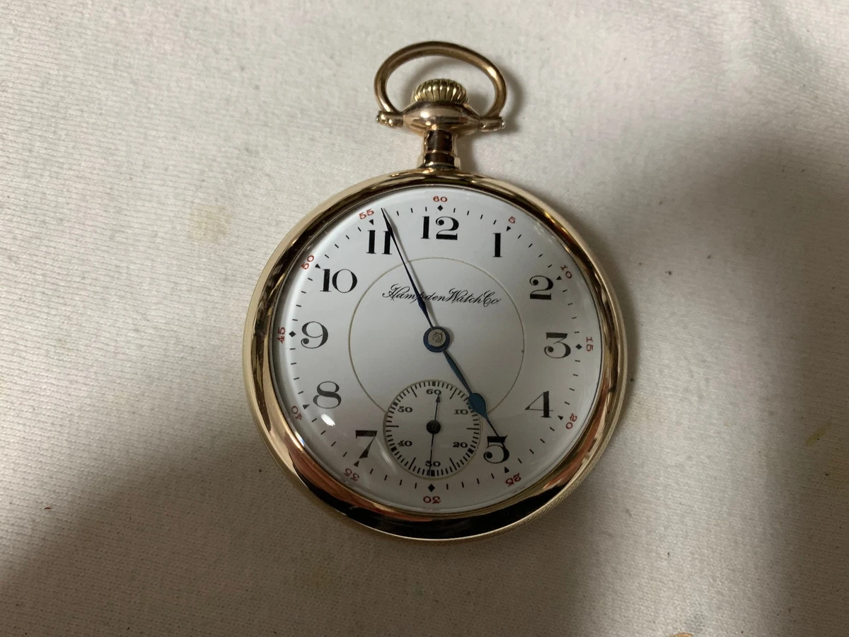 Hampden Pocket Watches with Vintage 1910-1919 Year Manufactured