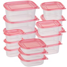 Rosenstein & Söhne 30-teiliges Frischhaltedosen-Set BASIC, BPA-frei (15 Dosen)