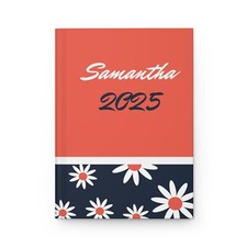 Personalized Hardcover Journal Notebook Perfect for Graduation Work School Mom