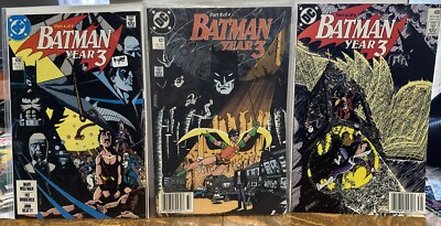 Batman 436 437 439 1989 1st prnts 1st Tim Drake Year 3 PT 1,2,4 KEY Perez