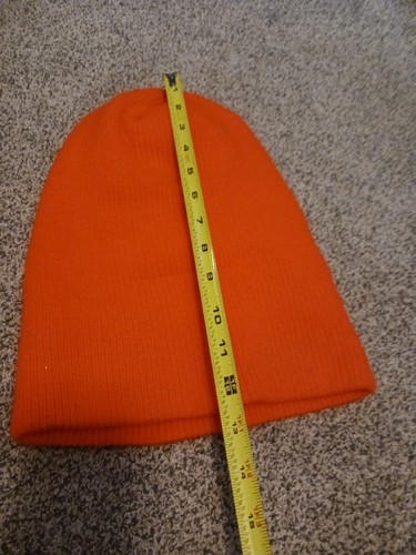 3 Hole Full Face Ski Mask Winter Cap Balaclava Blaze Orange - Picture 4 of 6