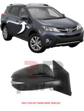 FOR TOYOTA RAV4 (XA40)13-18 FRONT WING MIRROR ELECTRIC HEATED 7PIN RIGHT O/S LHD