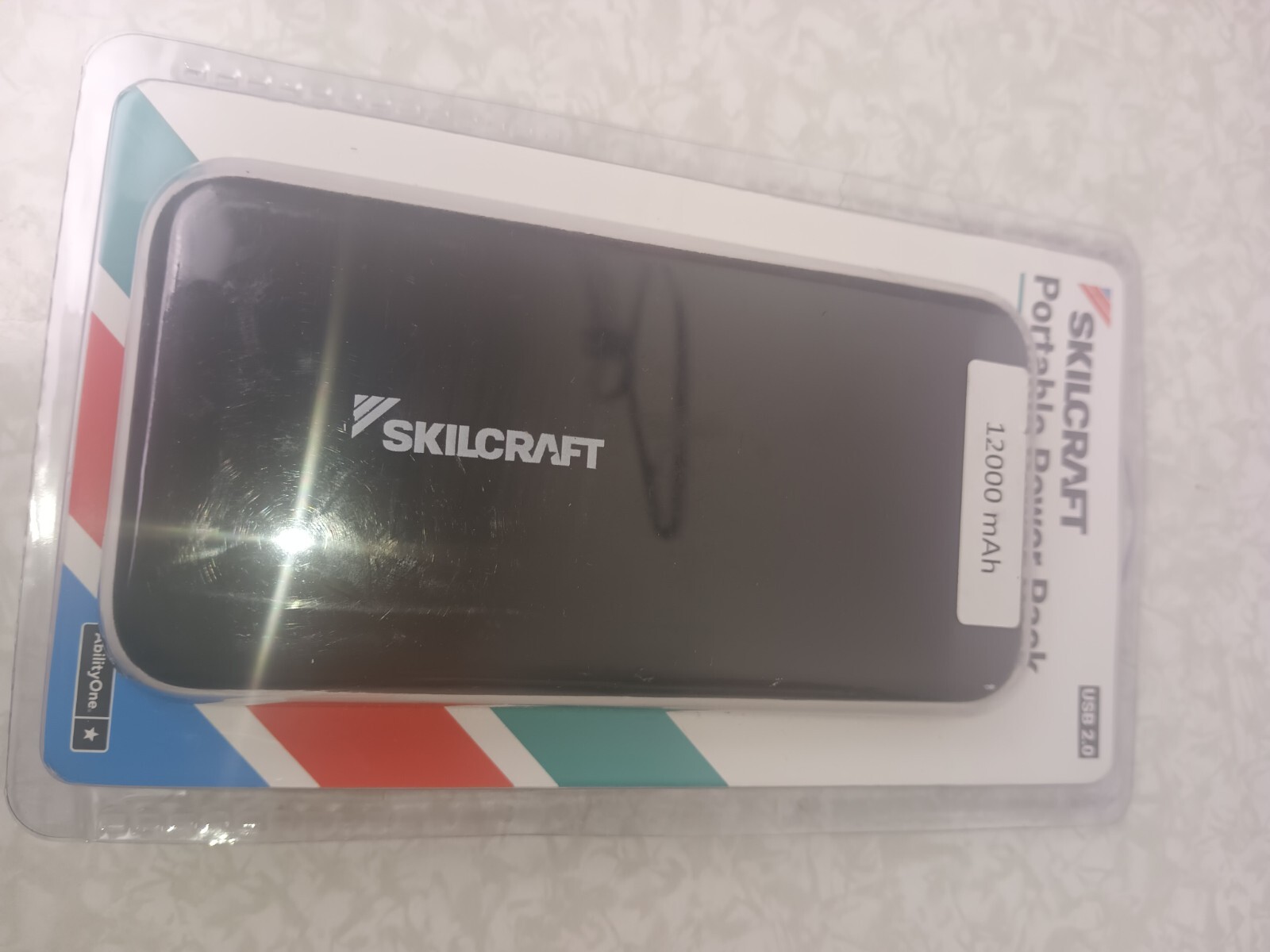 PORTABLE CHARGER BATTERY PACK POWER BANK IPHONE USB 2.0 MICRO TYPE-C 12,000mAh-image