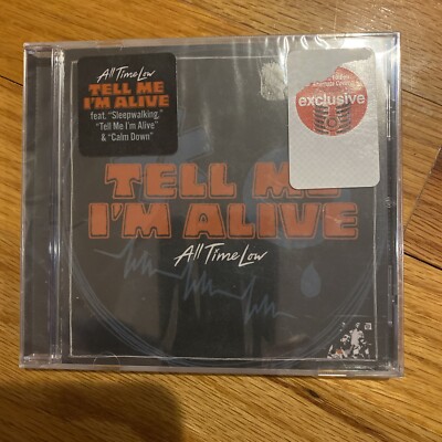 All Time Low: Tell Me I'm Alive (Limited Exclusive Alternate Cover) Music CD
