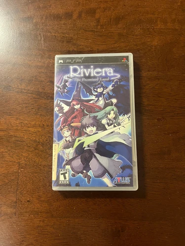 Riviera The Promised Land Sony PSP RPG Atlus 2007 Playstation No Manual - Tested