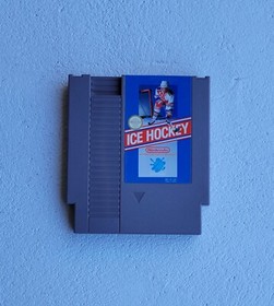 ICE HOCKEY, Nintendo NES Video Game, W/Sleeve, Pre-owned, Tested. 