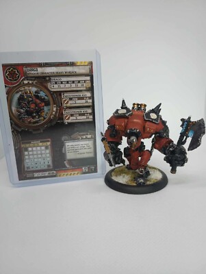 Privateer Press Warmachine Hordes Khador Drago Character Heavy Warjack Painted