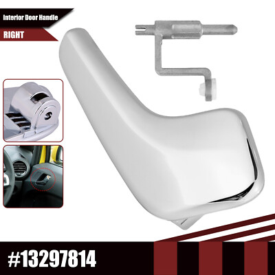 Yhenlovtt Chrom Türgriff Für Opel Corsa D 2006-2014 - Innentürgriff Fahrerseite Ersatz Für OEM 13297814